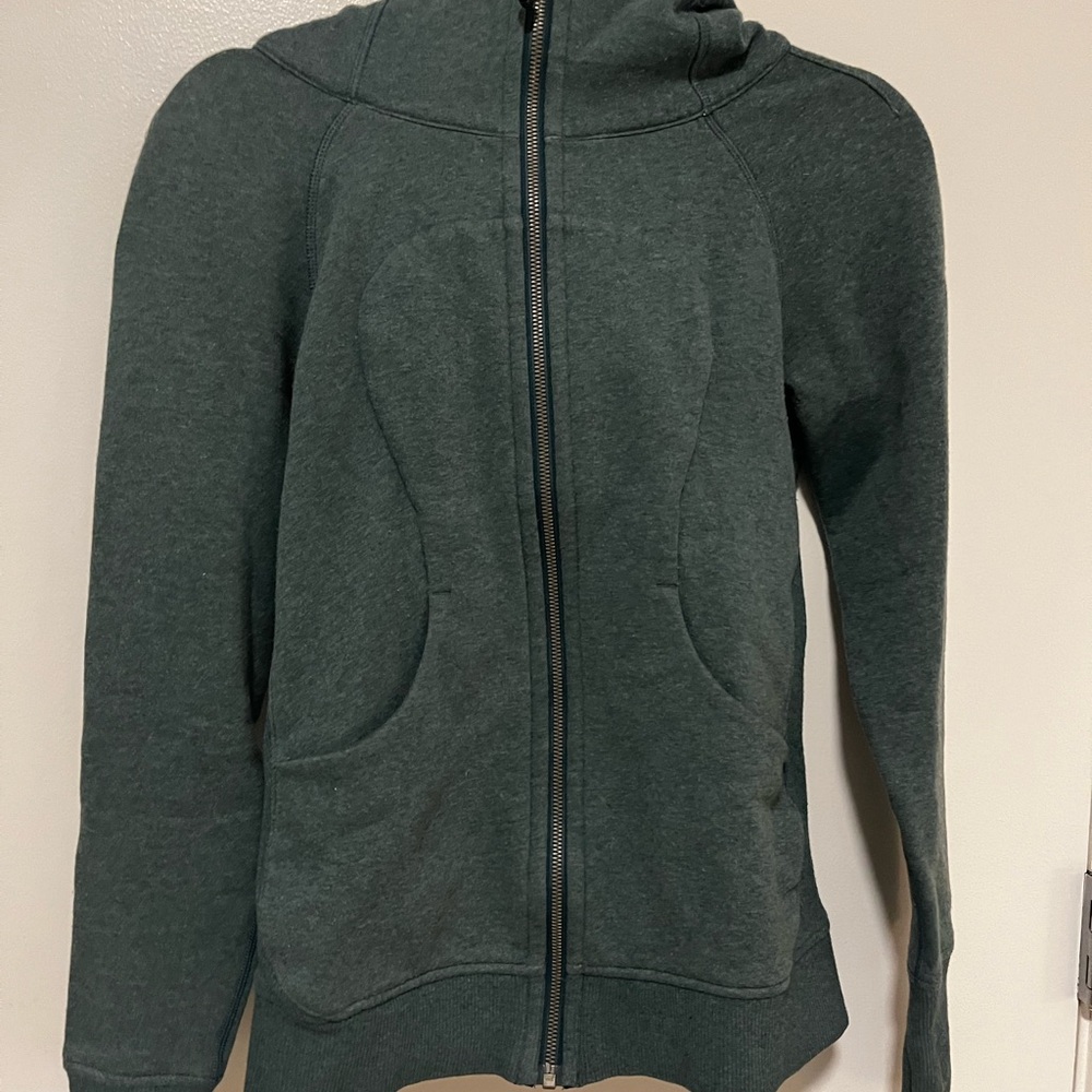 Lululemon Dark Green Hoodie - Picture 2 of 5